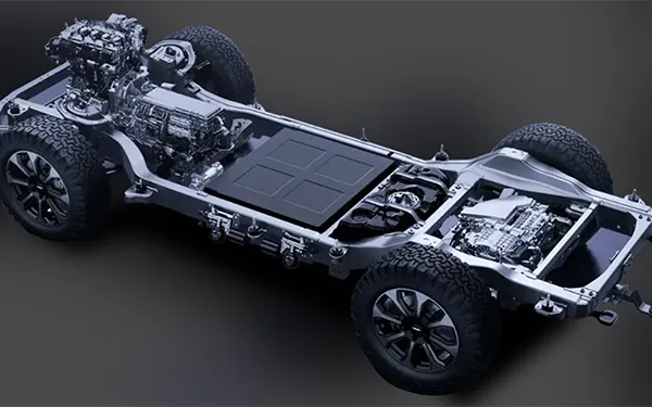 Hydroformed Frame Rails & Crossmembers for BOF